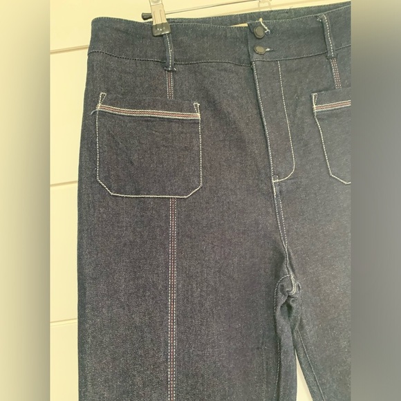 Anthropologie Pilcro and the Letterpress High Rise Flare Jeans sz 31 - Picture 8 of 14